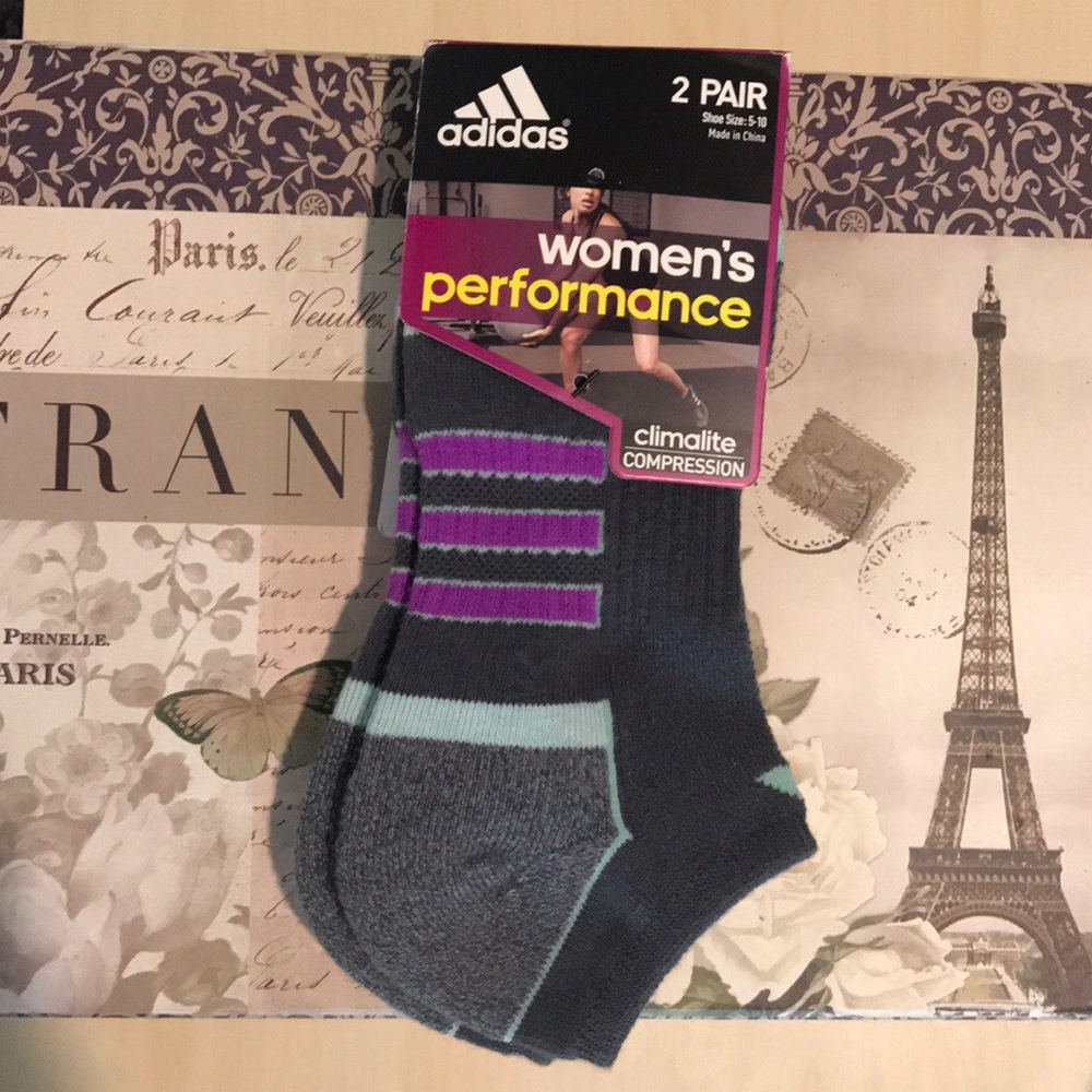 Adidas Women Performance Climate Compression Socks